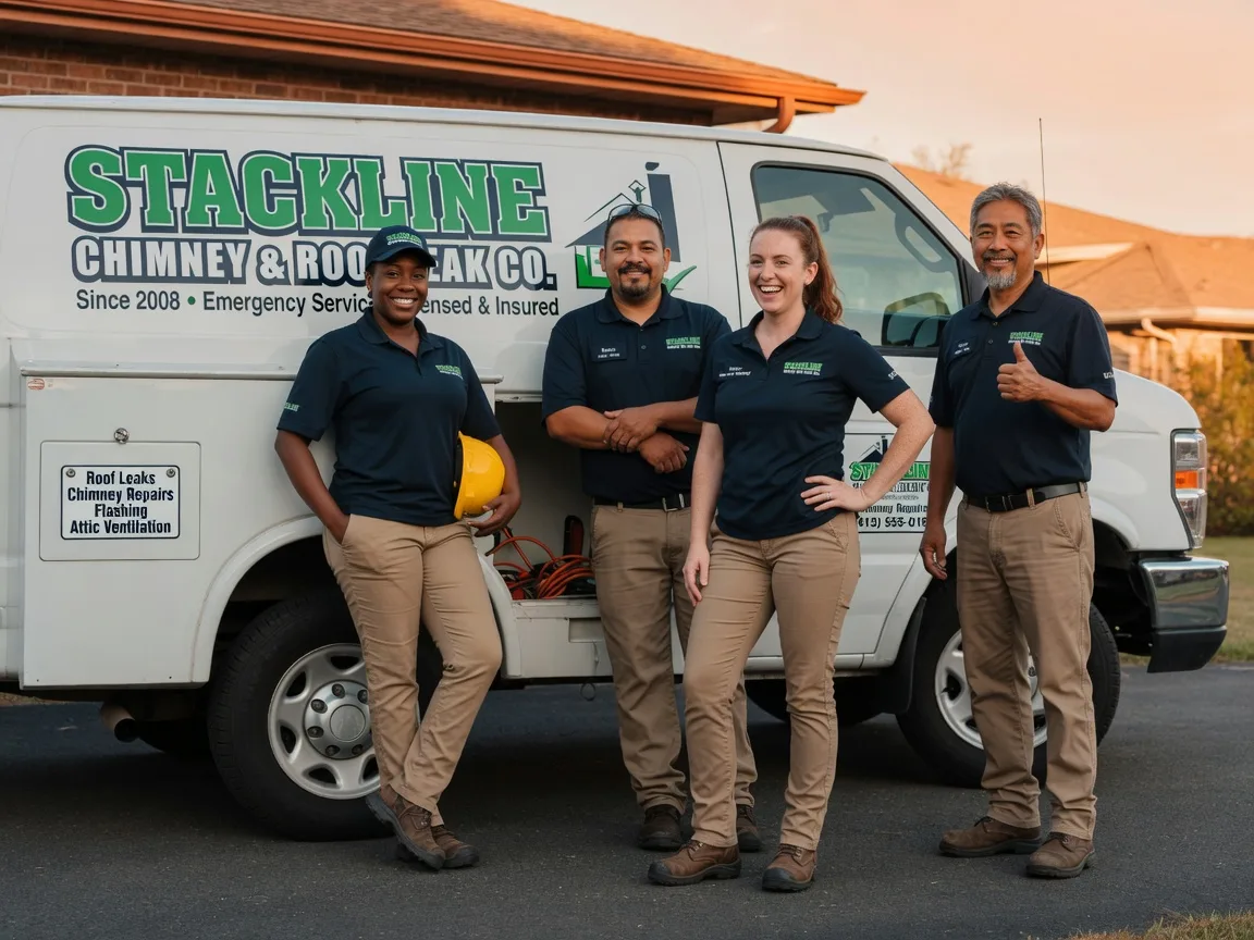 Chimney flashing repair company in Laurel Bloomery, TN
